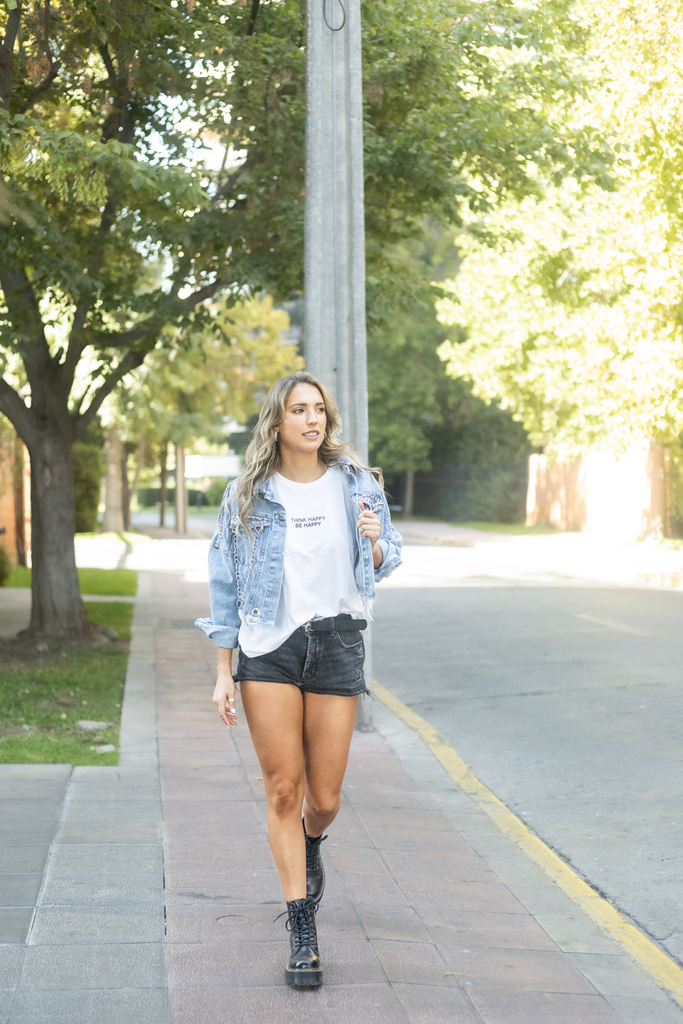 Polera Think Happy Be Happy